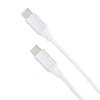 USB-C to USB-C 60W Fast Charging Cable for iPad, iPhone 15, Samsung Galaxy - White