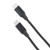 USB-C to USB-C 60W Fast Charging Cable for iPad, iPhone 15, Samsung Galaxy - Black